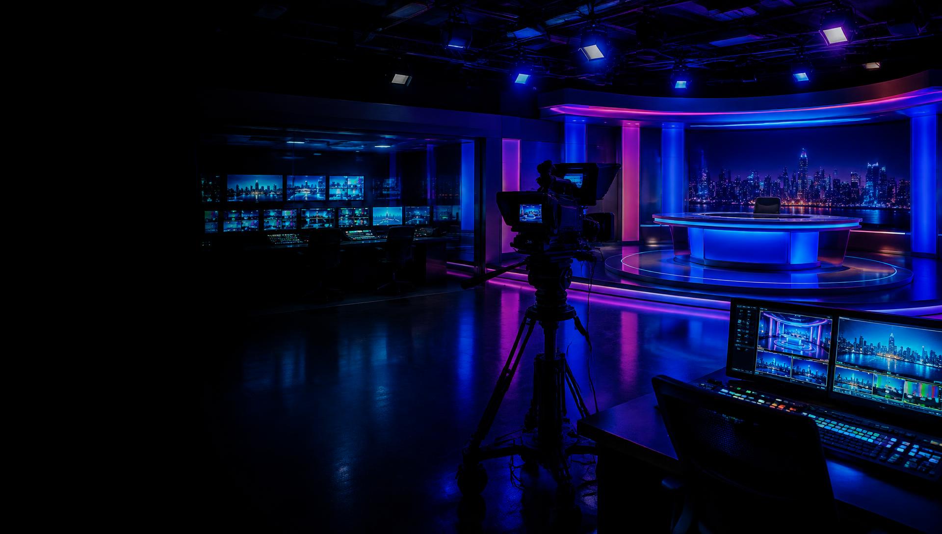 PDNTV Studios broadcast studio